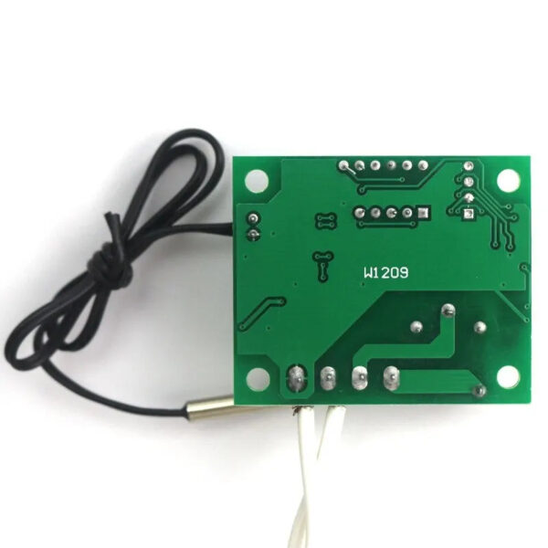 S80d2a0a2cf944bbe80f9ac0d08b7da25u.jpg W1209 DC 12V Heat Cool Digital Thermostat Temperature Controller Miniature Thermostat Temperature Control Switch Panel