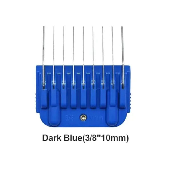 S812658b36d114839bb2fd56b3cbd67732.jpg Animal Stainless Steel 9 Color Guide Comb Set For Most Oster/Wahl/Andis Detachable Clippers (ONLY Snap on Size #10/15/30 blades)