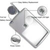 S813242cd0ae3437f989bb58f620da52cn.jpg Professional Pocket Reading Magnifying Glass Card Type Magnifiers With LED Light Jewelry Loupe