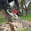 2-Stroke Engine Gas-Powered Chainsaw, 52CC Gasoline Chainsaw, 22 Inch Chainsaw Cutting Wood Gas Sawing