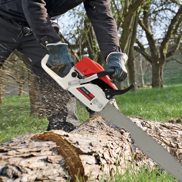 2-Stroke Engine Gas-Powered Chainsaw, 52CC Gasoline Chainsaw, 22 Inch Chainsaw Cutting Wood Gas Sawing