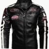 S823524ecae1444efa3358fb7ca2809dfe.jpg Men's motorcycle racing suit PU leather label color jacket