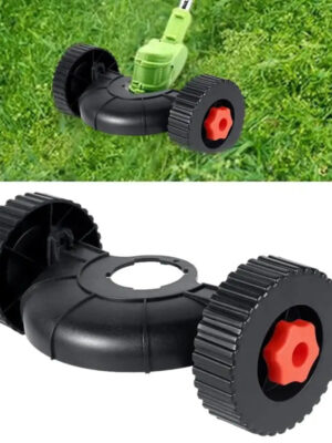 S82e09e67e5dd46e9836a643d20853608q.jpg Mower Support Wheels Adjustable Cordless Trimmer Auxiliary Wheels Garden Lawn Mower Cutter Replacement For Plants