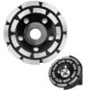S8332e55196134213a7038a602b20608ds.jpg Diamond Double Row Grinding Wheel Cement Stone Concrete Floor Millstone Diamond Grinding Wheel Durable 4 inch 5 inch