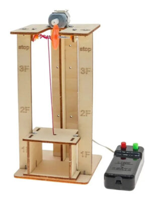 S83cc77a402e24e86831fbe23f7744502E.jpg Electric Remote Control Lift Elevator Wooden Model Kit Science School Projects Experiment Science Toys For Kids Education DIY