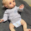 S84df51404dfd4c6f88f023e2b0021481C.jpg NPK 16inch Full Body Hand made high quality detailed painting Fairy peeka Lifelike Real Soft Touch small doll cute handy baby