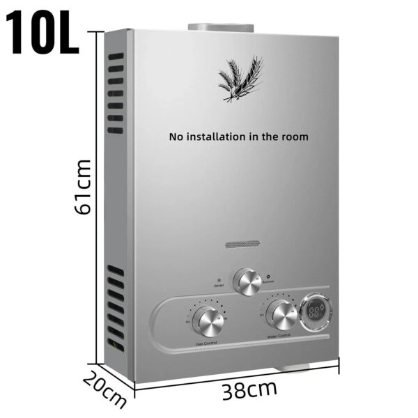 S851584e4c3b5498e97f4df26b2468b01d.jpg Sihao LPG Liquefied Petroleum Gas Water Heater 6L 8L 10L 12L 16L 18L Liquefied Petroleum Gas Propane Butane Hot Water Heater