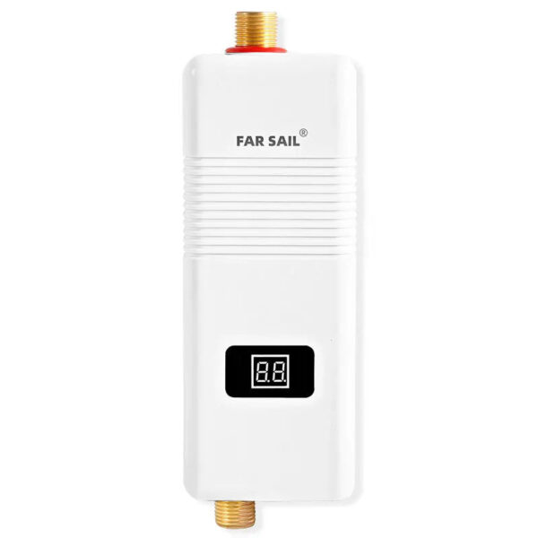 3000W Instant Electric Water Heater for Home Bathroom Kitchen Washroom Camping Black Bathroom Water Heater Electric Water Heater