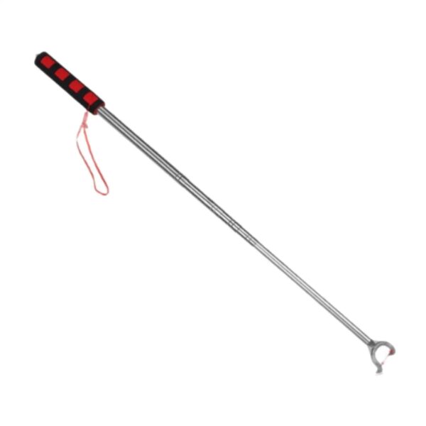 S857360158d414247bc52266c40794201E.jpg Mushroom Picking Tool Stainless Steel Adjustable Extendable Two Prong Hook Mushroom Foraging Picker Telescopic Pick up Tool