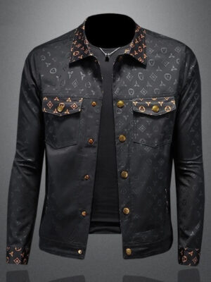 S862606ac09d043e88a45e924db945850v.jpg Men's Large Size Dark Flower Jacket Autumn Casual Lapel Slim Fit Handsome Trendy Men's Clothing