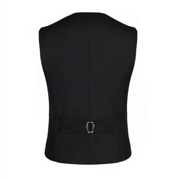 S8659952719654f0693873000932fb010o.jpg 7XL High Quality Dress Vests For Men Slim Fit Mens Suit Vest Male Waistcoat Gilet Homme Casual Sleeveless Formal Business Jacket