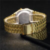 S879a203fc1834ee39cef8cc98af99a76s.jpg Elegant Digital Watch For Women Gold Silver Stainless Steel Business Ladies Electronic Wrist Watches Man Clock Zegarek Damski