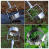 S8818cbe34ee4451fb9f0f95f353aa869W.jpg Metal Stainless Steel Multifunctional Greenhouse Film Punch | Retractable Hole Opener| Gardening & Planting Tools