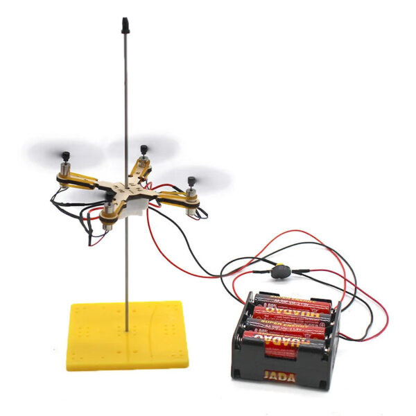 S888037a492694cfd9dabb7e76236a380F.jpg DIY drone model helicopter science teaching aids toys physics exploration games children learn to assemble puzzle toys
