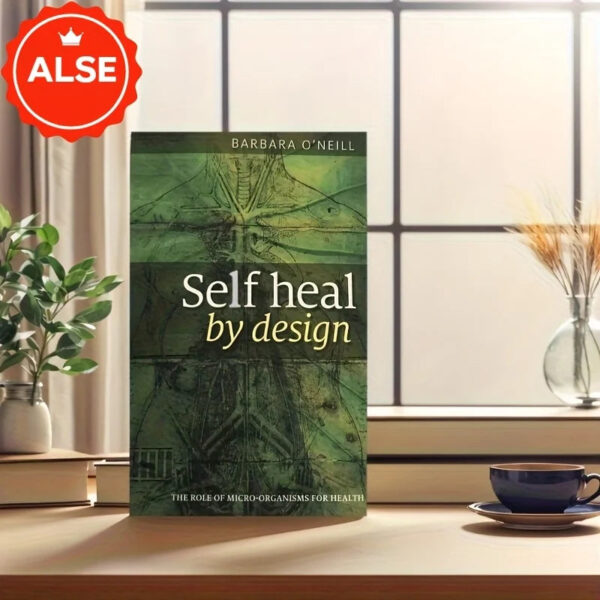 8855 Inspirational Self Help Book  Guide to Microbiome Science and Mental Health | Nature Inspired Decorative Notebook Notes