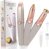 2 in 1 Face Shaver and Eyebrow Trimmer Rechargeable Lips  Facial Hair Remover Women Electric Portable