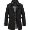 Customizable High Collar Slim Jacket Suit Jackets MWT404280
