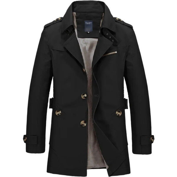 Customizable High Collar Slim Jacket Suit Jackets MWT404280