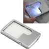 S8a106d3f761e44c599fe5bd6845f4996c.jpg Professional Pocket Reading Magnifying Glass Card Type Magnifiers With LED Light Jewelry Loupe
