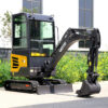 Customized 1 Ton 2 Ton 1t 1.7t 2t Hydraulic Crawler Backhoe Mini Digger Micro Bagger Excavator Small Crawler Excavators garden
