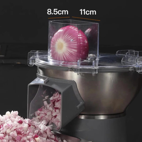 S8ac03bbf730b4142920003348ad4fba25.jpg 110V/220VMultifunctional Vegetable Carrot Potato Dicing Machine Cutter Slicer Commercial Dicing Machine Small Electric Slicer