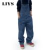 S8b7027a57a354d06a0e1b4c92890447eS.jpg Overalls for Men Denim Suspenders Simple Baggy Jeans Men's Street Casual Solid Mid Waist Loose Washed Jumpsuits Length Tracksuit