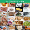 Vacuum Food Saver Sealer Bags Rolls 12/15/17/20/25/28/30cmx500cm Sous Vide Storage Packaging bag for Meat Fruits Vegetables Nuts