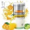 Automatic Portable USB Multifunctional Small Bidirectional Spiral Juicer Cup with Residue Separation And Charging Feature