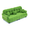 S8c2ffa9b4efe486b837bba10024090d7E.jpg Dollhouse Simulation Flocking Sofa Model Dollhouse Mini Living Room Furniture Decoration Accessories Pretend Play Toys