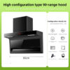 S8c3eb08796554a50adfab2993943ccf6n.jpg Household Range Hood for Kitchen Large Suction Range Hood Top Side Double Suction Exhaust Fan Small Kitchen Smoke Extractor