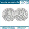 S8cdc0250118d45fd9ec5a58efc5a9928d.jpg 100mm M14 Angle Grinder Ceramic Tile Trimming Polishing Disc Dry Polishing Marble Porcelain Granite Chamfering Grinding Edge.