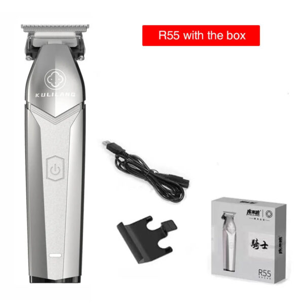 Madeshow Kulilang R55 R66 R77F Professional Men's Hair Clipper Trimmer Wireless Barber trimmer for men Oil Head Hair Salon