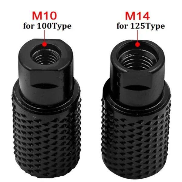 M10/M14 Rotary Rasp Grinder Hole Opener Angle Wood Grinding Carving File Polish Cutter Burr Sanding Disc Head Abrasive Tool