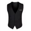 S8da1cbc556424dafa225b42072872b68u.jpg 7XL High Quality Dress Vests For Men Slim Fit Mens Suit Vest Male Waistcoat Gilet Homme Casual Sleeveless Formal Business Jacket