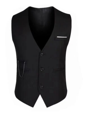S8da1cbc556424dafa225b42072872b68u.jpg 7XL High Quality Dress Vests For Men Slim Fit Mens Suit Vest Male Waistcoat Gilet Homme Casual Sleeveless Formal Business Jacket