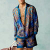 S8df90bc35bcc40a9a00435b688469b5e8.jpg Creativity Shirt Sets 3D Printed Men Casual Fashion Short Sleeves Shirts Oversized Beach Shorts Summer Streetwear Suits Clothing