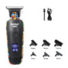 Professional Hair Trimmer Machine KM-MAX5090 USB Charging, Powerful Induction Motor T-Shaped Cutting Head , Long-lasting Battery