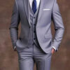 S8f7160672a214a0cbca99d334a47a926W.jpg Elegant Men's Suit Sets- Slim Fit Tuxedo Set for Weddings & Formal Occasions, Black Suit