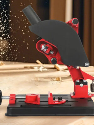 S8f87fb6bff5746ae899d119a67cb62d4s.jpg Angle Grinder Stand Support Bracket Holder for 100-125mm Cutter Cast Iron Base Power Tool Accessory - Adjustable Grinder Holder
