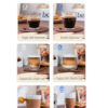 HiBREW  3 in 1 Semi Automatic Espresso Cappuccino Latte Coffee Machine Automatic Milk Froth Ground Coffee Stainless Steels H13A