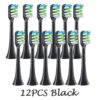 12 PCS for SOOCAS X3/X3U/X5 Brush Heads Replaceable Soft DuPont Sonic Electric Toothbrush Clean Brush Vacuum Bristle Nozzles