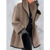 S904898e9d70b40a1bcf980d917cd4290U.jpg Women's Autumn And Winter Coat Autumn Winter Long Sleeve Casual Outwears Fashion Women Solid Loose Jacket Hoodies Sweatshirts