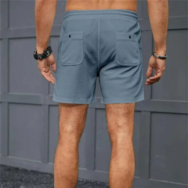 S904e6126f5974771a5510e16209f2f46Z.jpg 2024 Summer New Solid Color outdoors sport Shorts breathable loose Fitness training short pants Men's sweatpants