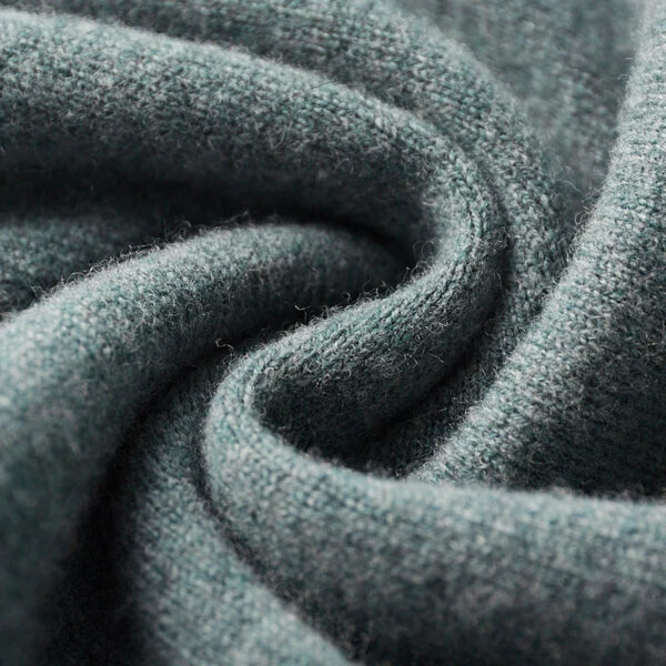 S910525df71d24f278eb4d67dccbba3f0Y.jpg 100% merino wool Men's Cardigan Cashmere Sweater Autumn And Winter Knitted Jacket Solid Color Long-Sleeved High Quality Top
