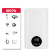 S91c49772c9aa4cfb81b23d5d47001883Y.jpg DMWD Electric Thermostatic water heater 7000W Remote Control Instant heating waterproof tankless water heater for shower bath