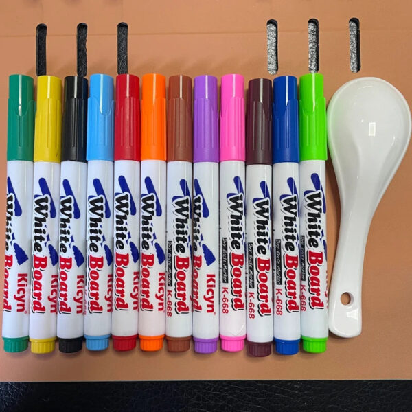 Magical Water Painting Pen Colorful Mark Pen Markers Floating Ink Pen Doodle Water Pens Children Montessori Early Education Toys