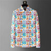 S91df95007ecc4dd9afe35d67de1edeb1l.jpg Luxury printed shirt men's long-sleeved casual shirt fashionable street Korean high-end sense oversized comfortable men's XS-6XL