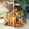S928e196470d74718860fe044b2aaa799m.jpg Robotime Mini Green House Cathy's Flower House DIY Dollhouse Wooden Miniature Furniture Kit with LED Best Birthday Gifts