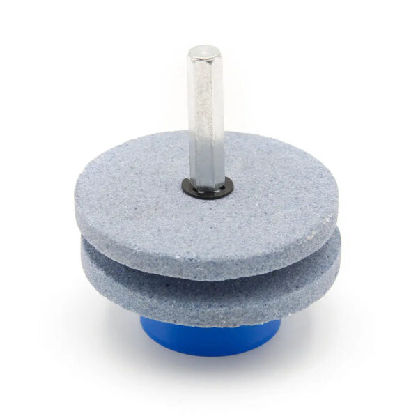 S9352438616644de0adfccbff2e71a51dE.jpg Grinding Stone Electric Knife Sharpener Wind Power Mower Wear Resistant Knife Sharpener Grinding Head Tool