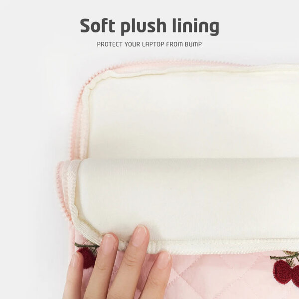 S936f28e0777c44a4b012c9e8e51a468aP.jpg Embroidery Laptop Bag Case Macbook Air/Pro 13 14 15 15.6 16 Inch For Xiaomi Lenovo Dell Notebook Computer Laptop Sleeve Women